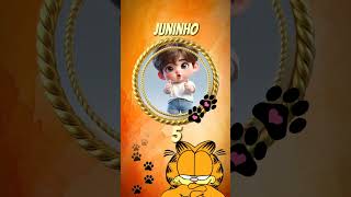 Editável no link da bio. #convitedigital #aniversário #birtday #festa #garfield