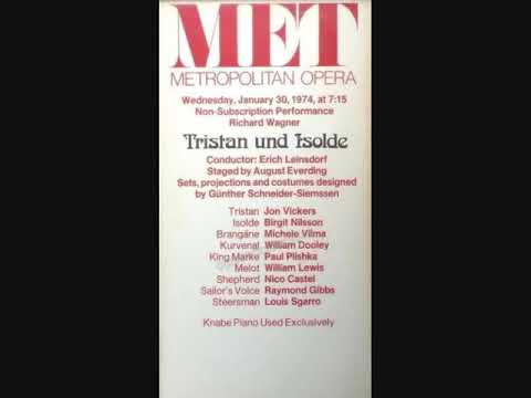 Jon Vickers & Birgit Nilsson. "O sink hernieder" (Met, 1974).