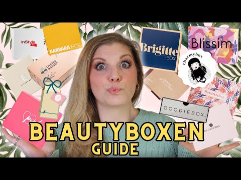 Was ist die BESTE Beauty Box im Abo Dschungel? 📦 Der XXL Vergleich 🔎