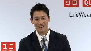 【ノーカット】錦織さん、引退イベント後に会見