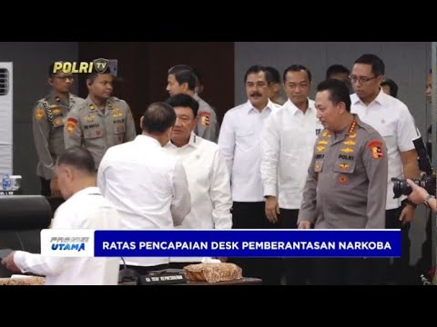 RAKOR TINGKAT MENTERI &amp; RILIS PENCAPAIAN DESK PEMBERANTASAN NARKOBA