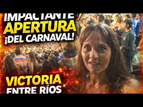 🔥 IMPACTANTE APERTURA del CARNAVAL de VICTORIA 🎉 | ¡Una locura total!