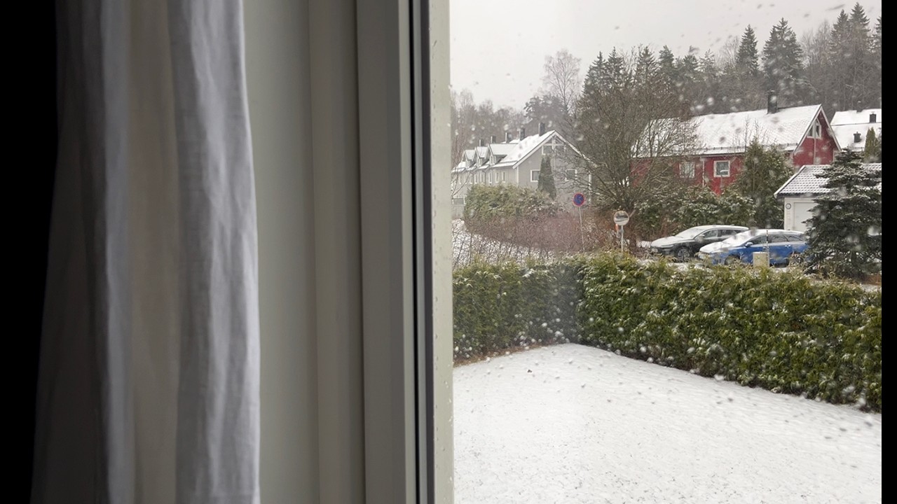 Snowy, simple spring days ❄️🌱Norway