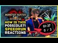 Monster Hunter Rise Sunbreak - How is This Even Possible?! Speedrun Reaction