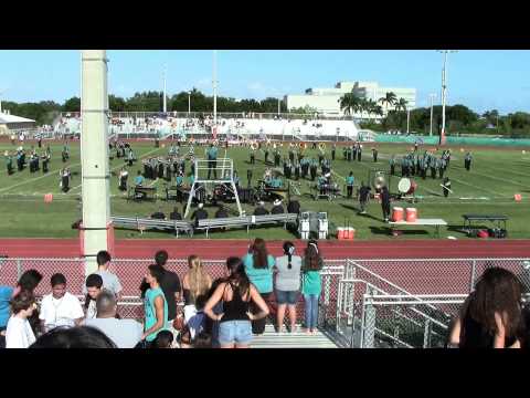 2013-09-20 CRHS Barracuda Marching Band