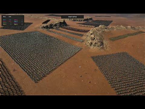 Massive Orc Army vs Human Army | Epic Fantasy Battle Simulator | EFBS | Please like & Subscribe.