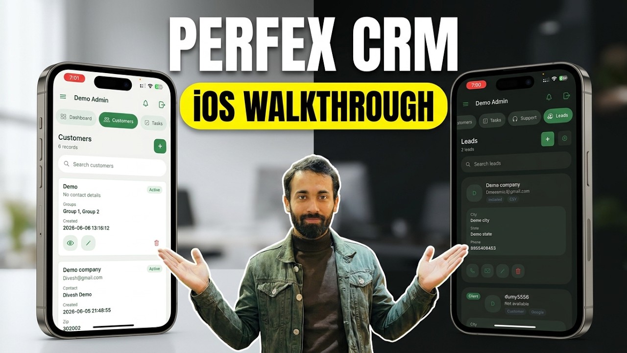 DiveshFlow - Android|IOS CRM Companion for Perfex