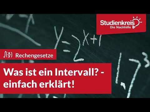 Was ist ein Intervall? | Mathe verstehen mit dem Studienkreis