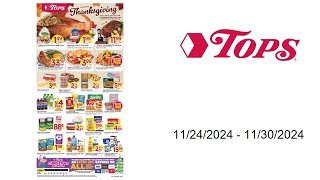 Tops Weekly Ad  - 11/24/2024 - 11/30/2024