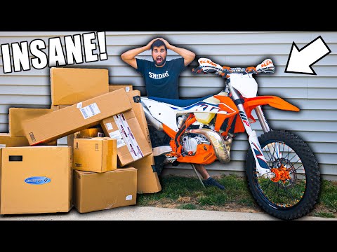 BUILDING MY DREAM DIRT-BIKE! *SO SICK*