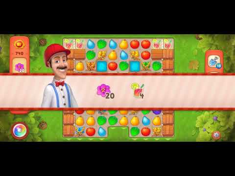 Gardenscapes level 740 HD