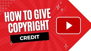 How to Give Copyright Credit to Music on YouTube | 2024