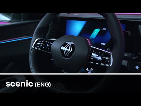 steering wheel, paddles and e-shifter - Scenic E-Tech electric - Renault