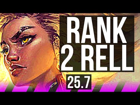 RELL & Corki vs RAKAN & Draven (SUP) | Rank 2 Rell, Rank 20 | EUW Challenger | 25.7