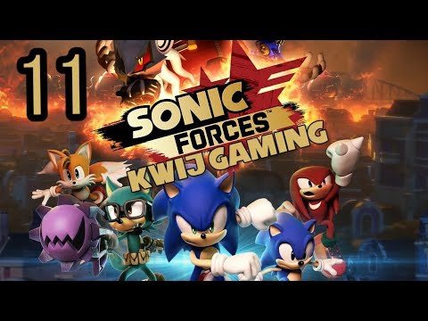 Sonic Forces Walkthrough 11 [Hard, S-Rank] Eggman Green Hill