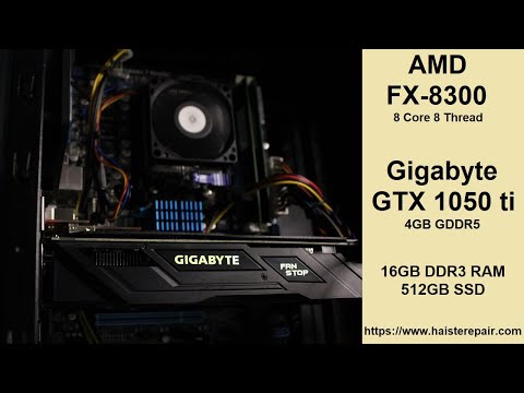 GTX 1050 ti & AMD FX-8300 Gaming Oct 2022 (Budget series E:36]