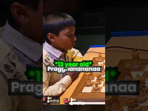 Little Pragg STUNS Hikaru Nakamura 💀 #praggnanandhaa #hikarunakamura