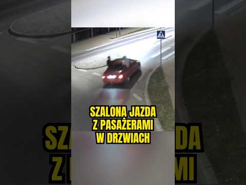 🤯 Bezmyślna jazda i popisy 18-letniego kierowcy w Sandomierzu 💸 #policja #sandomierz #piratdrogowy