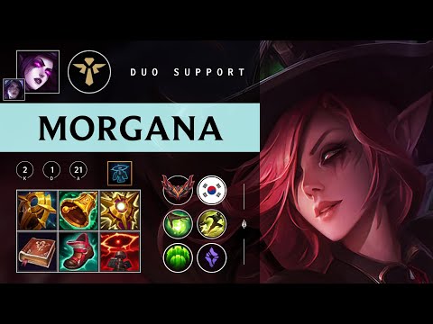 Morgana Support vs Nautilus - KR Grandmaster Patch 26.01