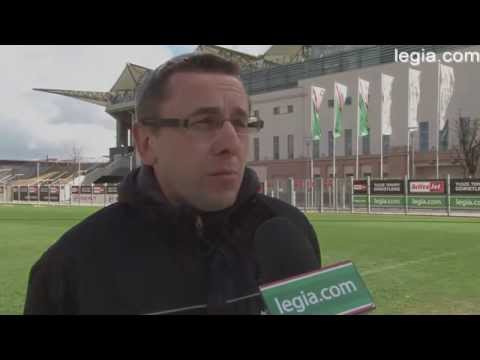 Bogdan Saternus (TVP Warszawa/RDC) przed meczem Wisła - Legia