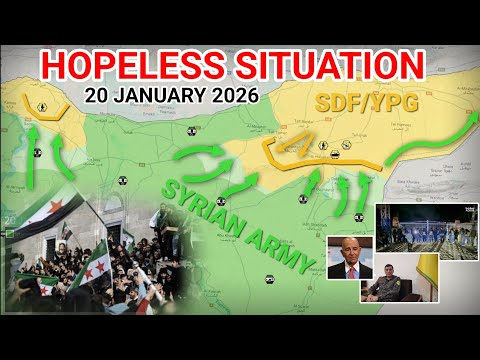 Hopeless Situation for SDF/YPG | Major Cities Under Siege | Ceasefire Declared [20 January 2026]