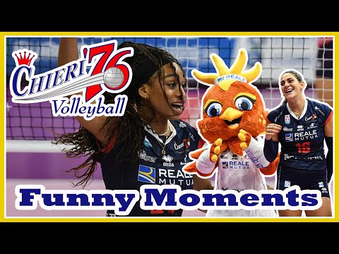 Reale Mutua Fenera Chieri '76 Funny Moments | Funniest Volleyball Moments