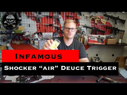 Infamous Shocker Deuce "Air" Trigger Review l Punisher's Paintball