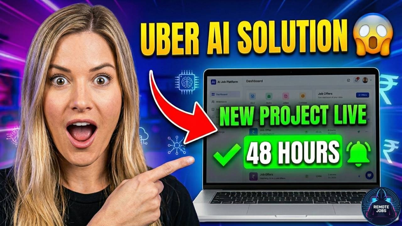 👉 Uber AI Solution Account Creation 2026 🔥 Step-by-Step + New Project LIVE in 48 Hours!