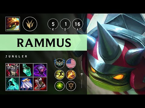 Rammus Jungle vs Lillia - NA Challenger Patch 25.19