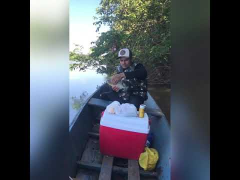 Ninho das piranhas!!! Resultado do fim do dia: 2 molinetes quebrados.