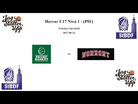 Skuru Basket (P01) mot Norrort Täby Djursholm Basket - 2017-09-24