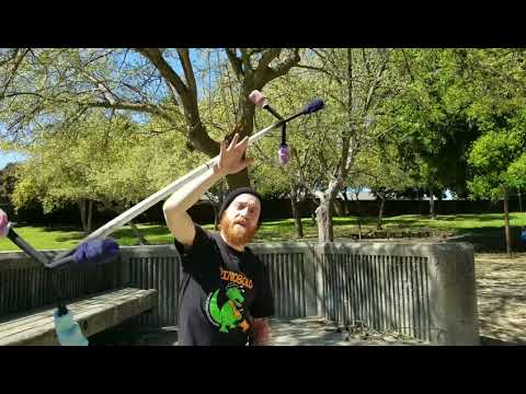 Dragon Staff Tutorial - Forearm Roll