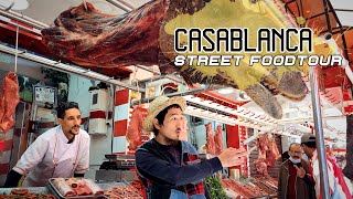 THE ULTIMATE STREET FOOD IN CASABLANCA 🇲🇦 Travel Morocco
