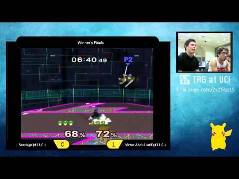 ZS2 Winners Finals - Santiago (Fox) vs Victor Abdul Latif (Falco) - SSBM