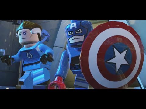 LEGO: Marvel Superheroes - Chapter 2: Times Square Off (Captain America, Mister Fantastic)
