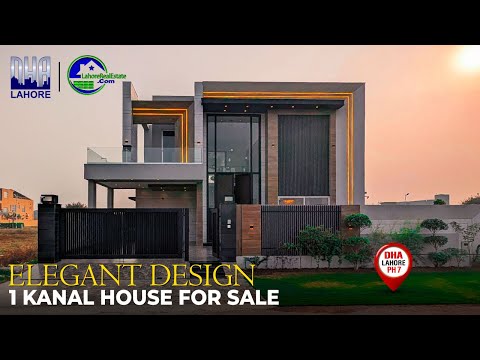 Step Inside This Stunning 1 Kanal Beautiful Design House in DHA Phase 7 Lahore