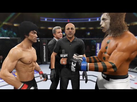 Bruce Lee vs. Scarecrow - EA Sports UFC 2 - Crazy UFC 👊🤪