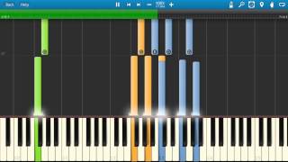 Genesis - All In A Mouses&#39; Night Piano Tutorial - How to play - Synthesia Cover