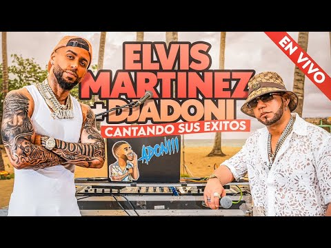 ELVIS MARTINEZ 🎤 CANTANDO 15 DE SUS MEJORES BACHATAS EN VIVO CON DJ ADONI ( BACHATA MIX )