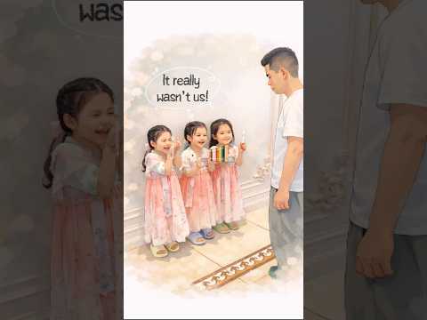 He Still Can’t Tell His Triplet Sisters Apart 😂