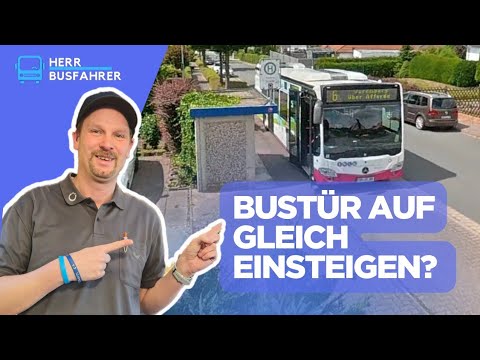 Mr. Bus Driver | Bus door open – may I board now? #Mr.BusDriver
