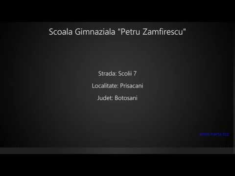 Scoala Gimnaziala "Petru Zamfirescu" Prisacani