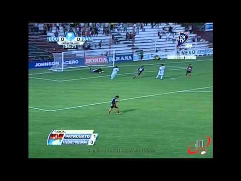 GOLAZO ACOSTA - PATRONATO 1 ATLETICO TUCUMAN 1 - FECHA 16 B NACIONAL (24 11 2012)