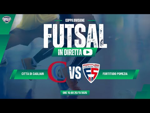 Futsal Coppa Divisione 16° di Finale - Città di Cagliari-Fortitudo Pomezia 1957 (1-4)
