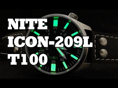 Nite  Icon-209L T100 - Review, Measurements and Tritium