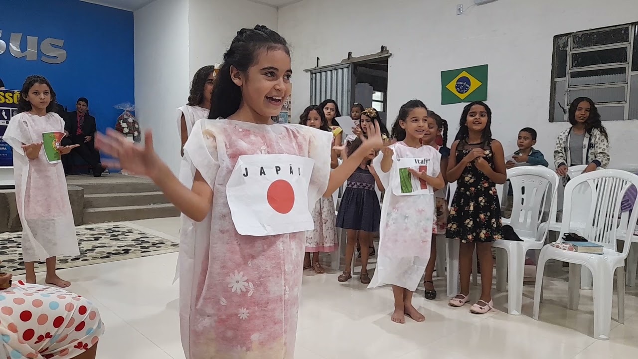 missões"" apresentação infantil"