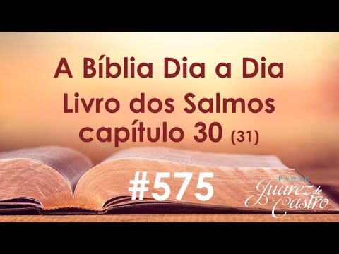 Curso Bíblico 575 - Livro dos Salmos 30 (31) - Apelo na aflição - Padre Juarez de Castro