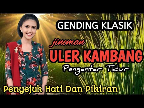 GENDING KLASIK JINEMAN ULER KAMBANG || UYON UYON PENGALAMAN TIDUR - PENYEJUK HATI DAN PIKIRAN 