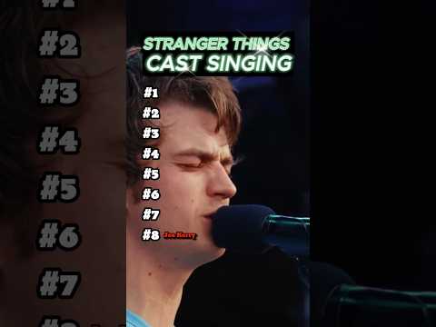 Stranger Things Cast singing (not a ranking) #strangerthings #strangerthingscast