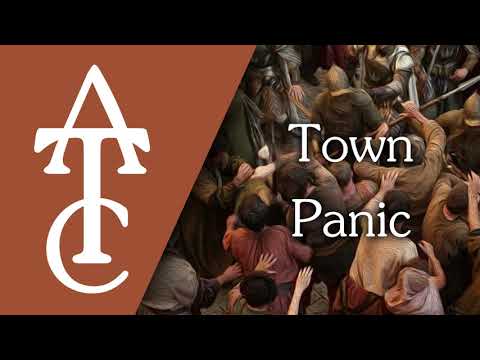 RPG | D&D Ambience - Town Panic (screams, crowd, bells)